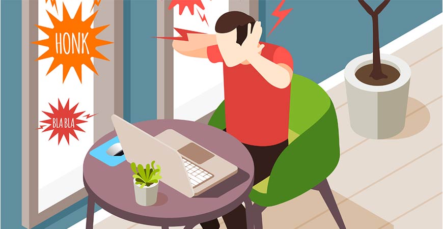 주변 소음이 집중력과 업무 효율에 미치는 영향